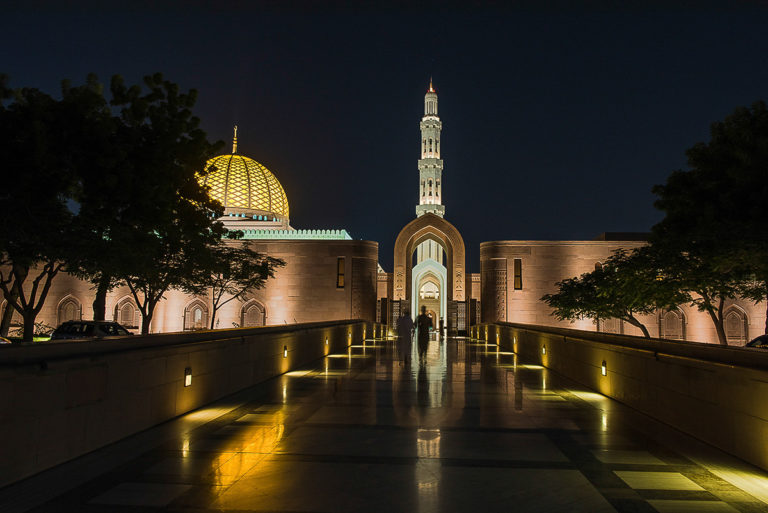 Sultan Quaboos Mosche, Muscat, Fotoreise Oman