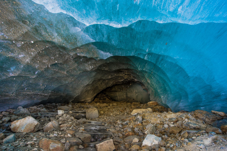 gletscher eis, gletschertor, winter, gefroren, blau