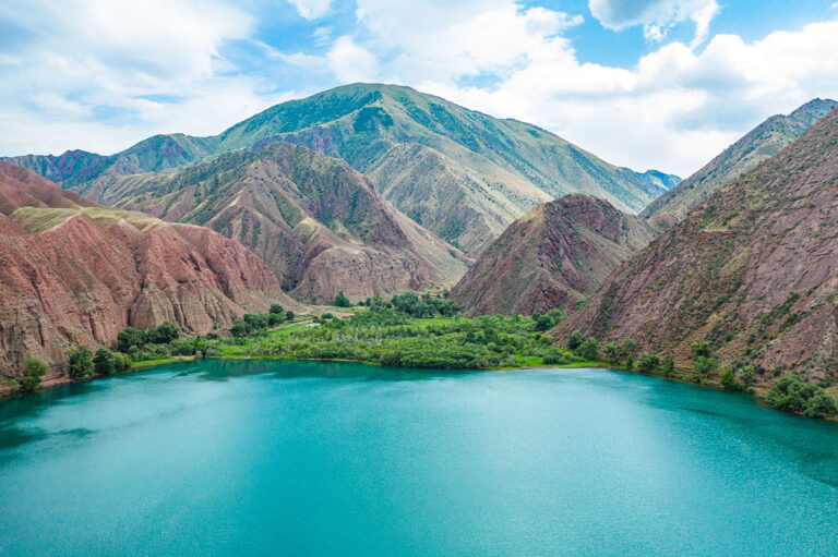 Ak Kol Lake Kirgistan
