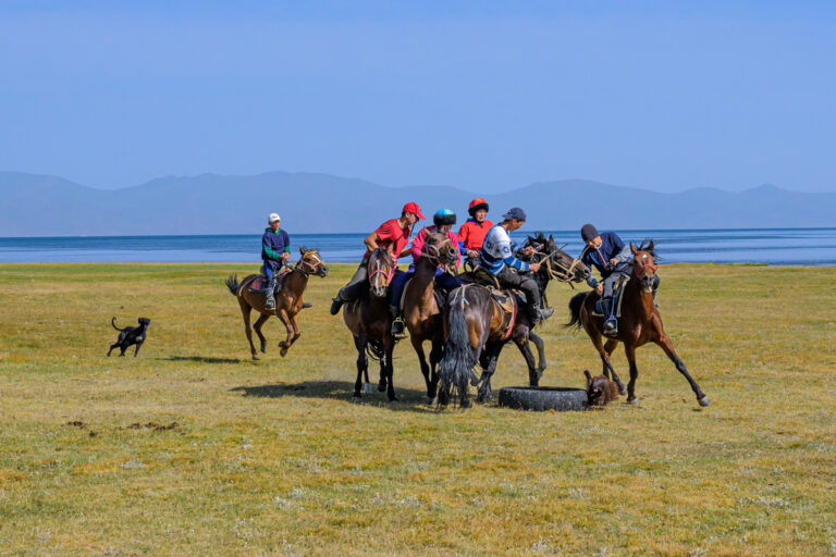 Horse riding games, Kirgistan