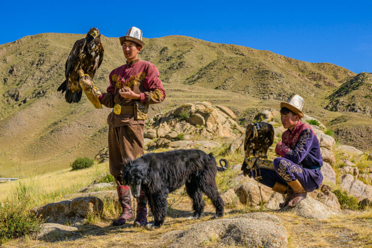 Eagle hunter, Kirgistan