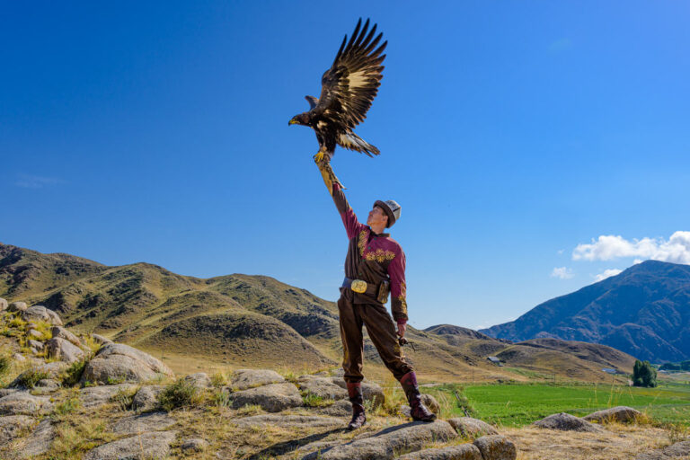 Eagle hunter, Kirgistan